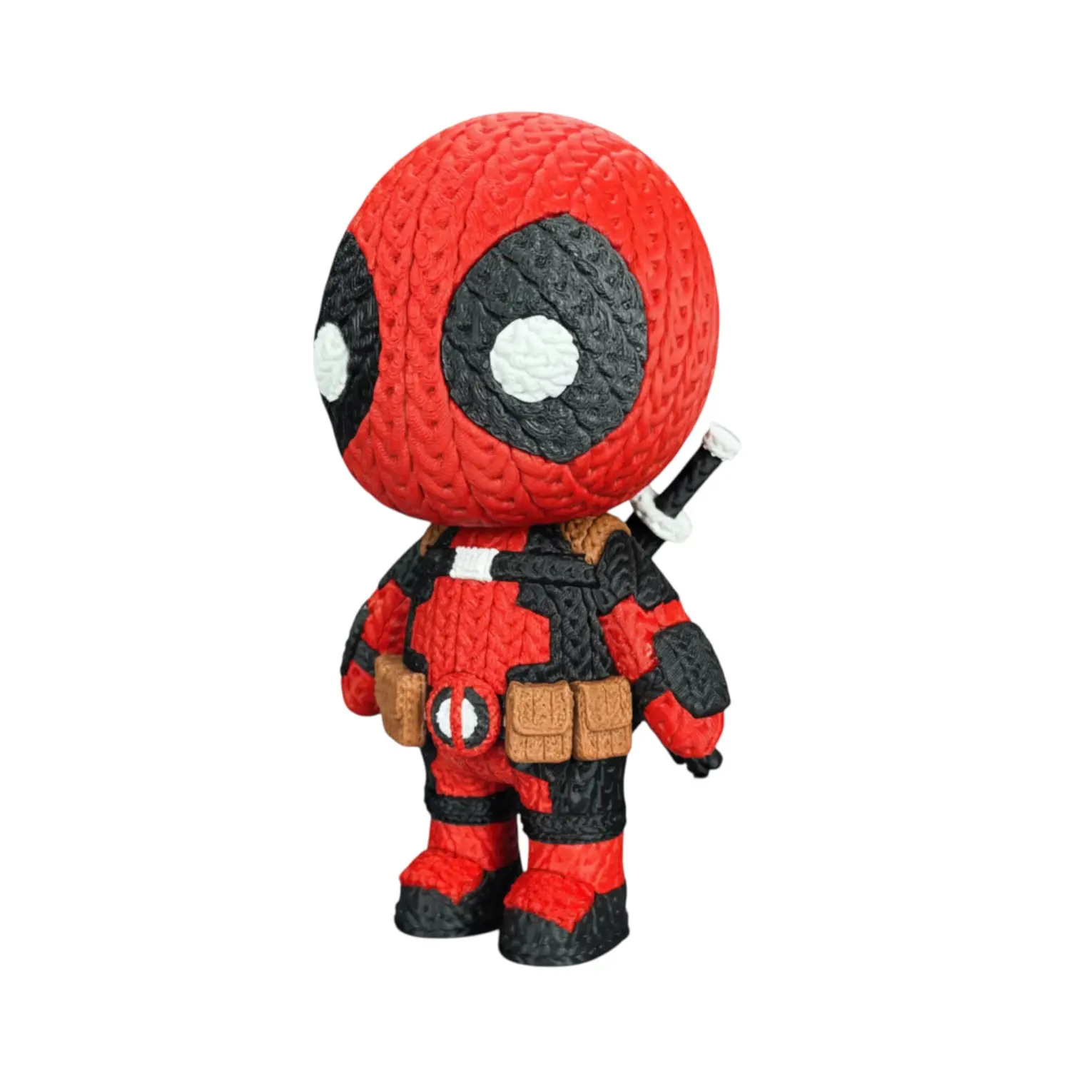 Deadpool Knitted - Inspired 3D Printed Collectible Deadpool Knitted - Inspired 3D Printed Collectible