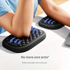 Ergonomic Memory Foam Wrist Rest Set for Computer Desk - Comfortable Arm Support Pad for Typing, Gaming And Office Additions
