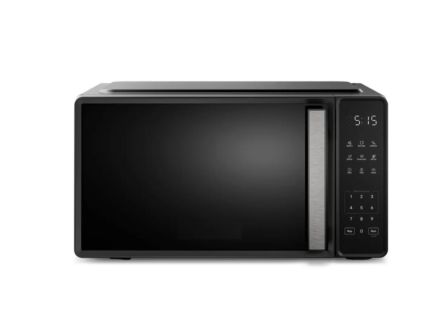 Countertop Microwave Oven 0.7 Cu. Ft., 700 Watts with 3 Presets and 10 Power Levels - Black