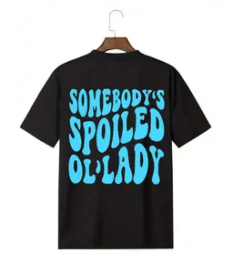 Somebody's Spoiled Ol'lady Shirt, Spoiled Wife Tee, Unisex T-Shirt, Gifts For Her Women Birthday, Short Sleeve Tee Shirt Fit Cotton Womenswear