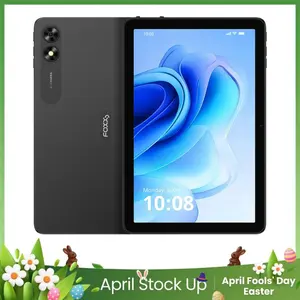 【C10pro】(FREE SIM CARD) FOXXD Unlocked Android 15  All-in-One Smart Tablet with Phone Function – 10.1" HD Display, 8MP Camera, 4GB+64GB, MediaTek Quad-Core, 5000mAh Battery, Bluetooth, Ideal for Studying, Work, Gaming & Watching Videos ，Top gift pick