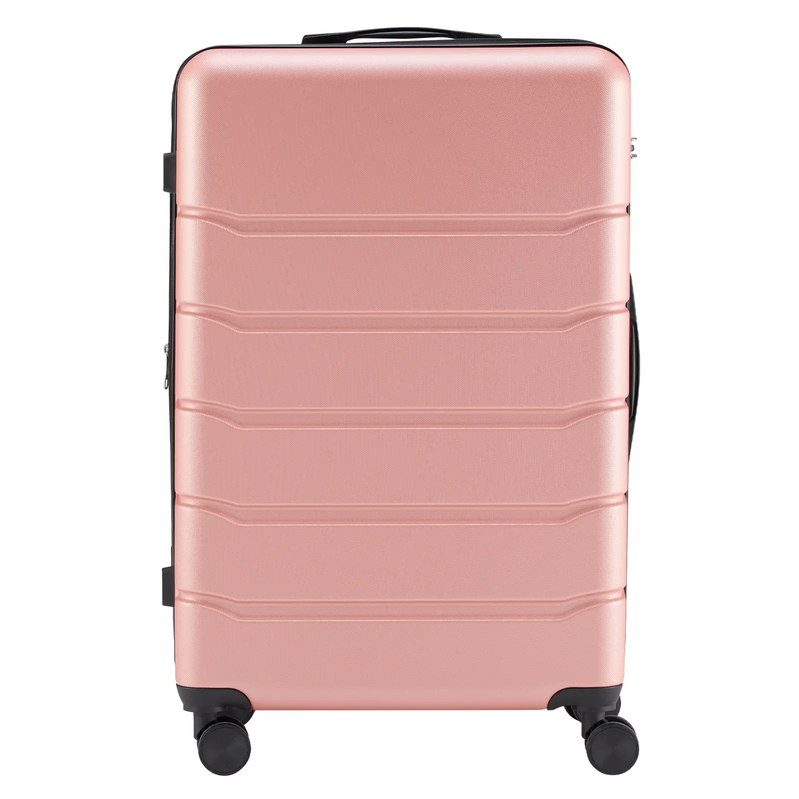 Hardside Luggage with Spinner Wheels - 28 Inch Expandable Suitcase, TSA Lock, Lightweight Hard Shell Carry On & Checked Luggage - Durable ABS/PC, 360° Silent Wheels - Pink