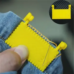 DIY Sewing Hemming Template Clip-On Tool, Home Sewing Aid Accessory, Single Pack Handmade Stitch Guide, Essential Sewing Supplies, Sewing Tools