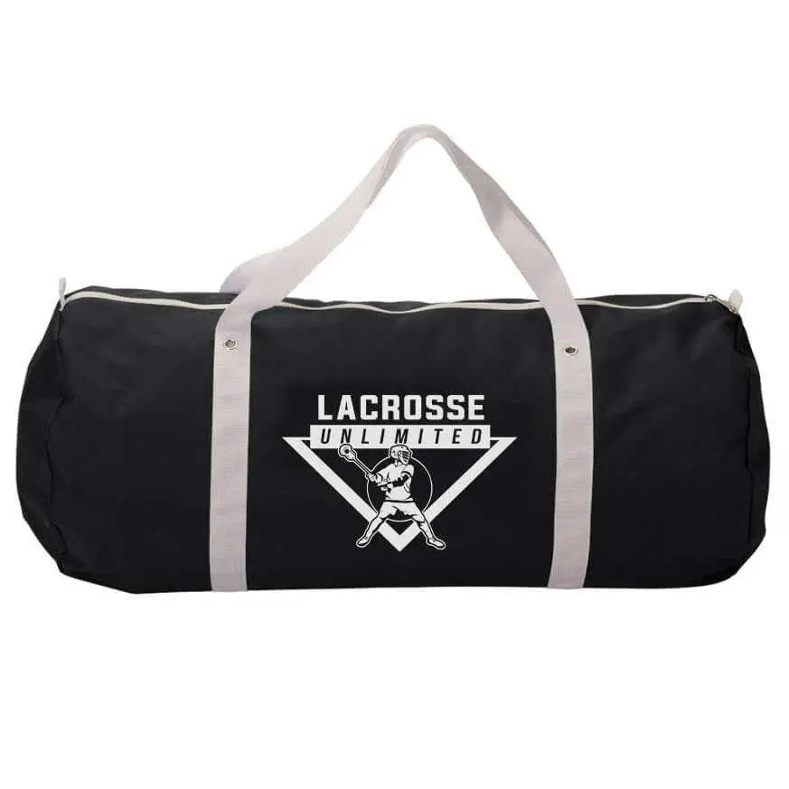 Extra-Large Lacrosse Training Sports Duffel - Durable, Roomy Multi-Use Carrying Bag for Travel & Gear, Portable Storage Durable Sports Duffel, Carrying Bag Sports Duffels, Durable Sports Duffels