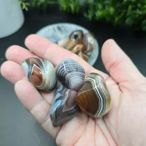 Botswana Agate Tumble - Natural Stone for Home Decor