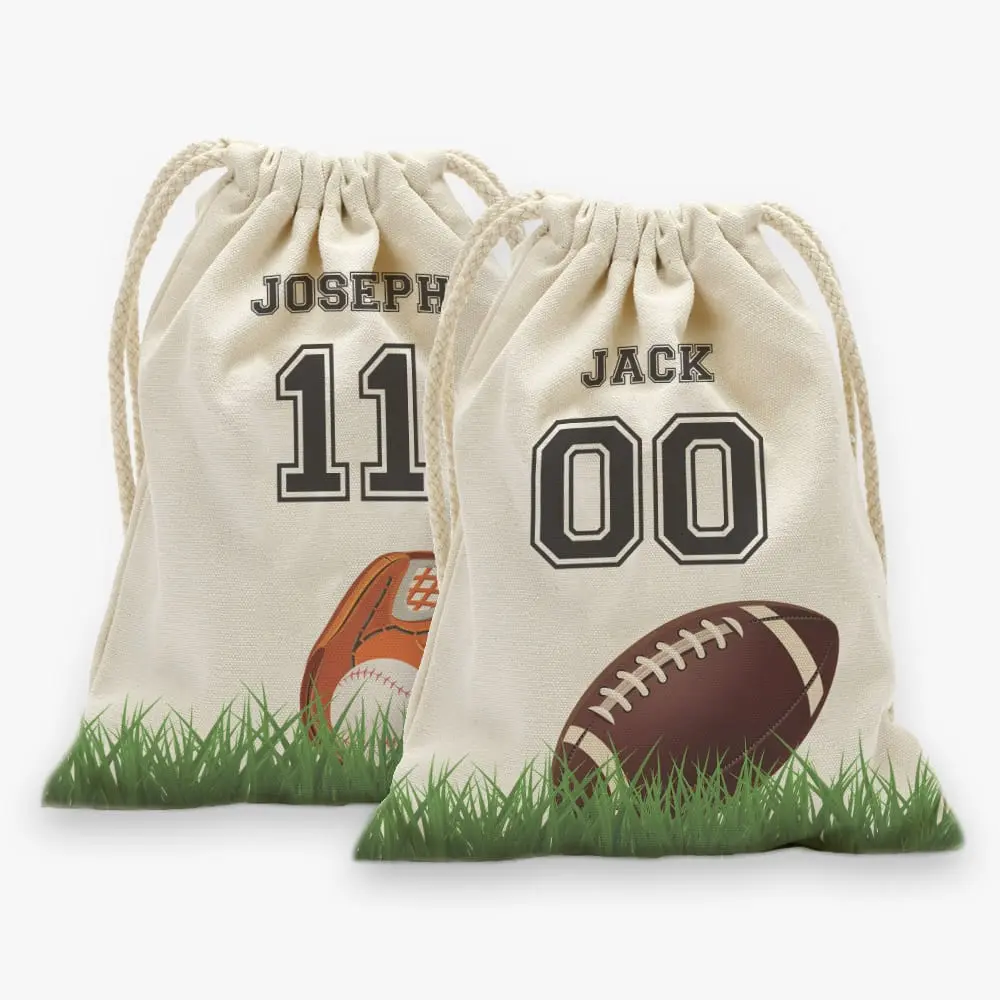 Exclusive Sale | Sports Personalized Drawstring Sack