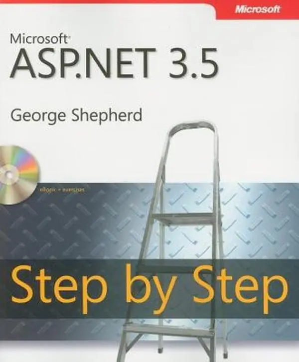Used Book - Microsoft ASP.NET 3.5: Step by Step (Paperback, 592pp, English) - Good Programming Guide with Teach Yourself Web Development Tutorials by George Shepherd, Softcover