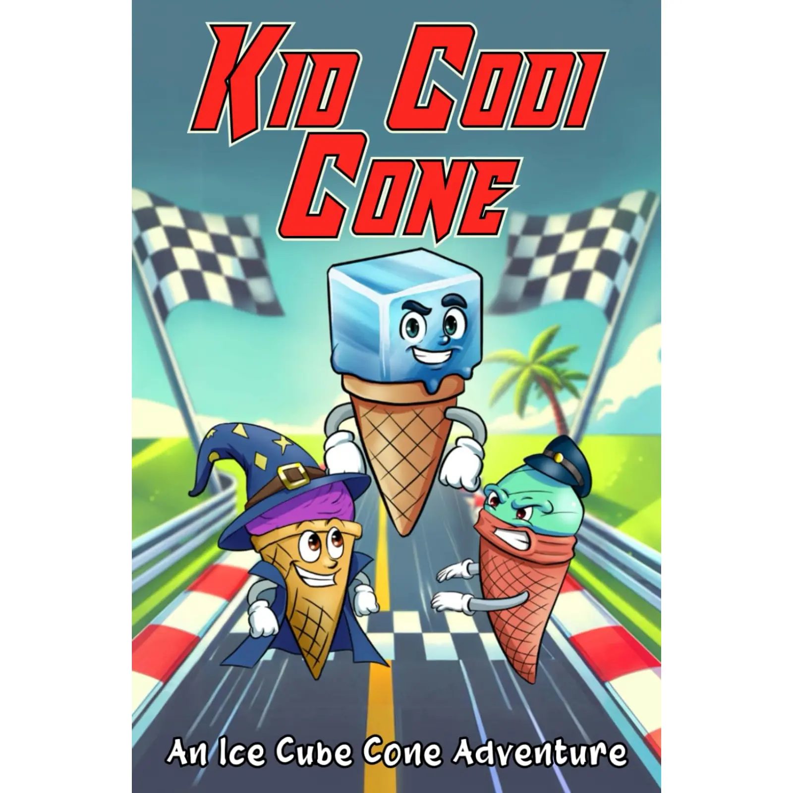 Kid Codi Cone: Ice Cube Adventure English Trade Paperback Book - Universal Alphabetical Series, Mystery Fantasy Story, Read with Rory, Childrens Books for Imaginative Learning & Affirmations for Kids