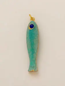 1PC minimalist bohemian style pendant, Marine life pendant, colorful, featuring small fish, turtles, seashells, and other ocean-themed designs. Plated with 18K gold copper, suitable for DIY fashion accessories such as keychains, bags, and jewelry