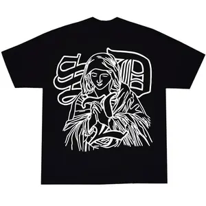 FEEGO SDl T-Shirt, Sdl Clothing, Nothing Personal, Chicanos Clothing, Gangster Clothes, Shirt For Men Women SDL2 Virgen Fabric Menswear unisex stylish top fantasy  shirt Vintage Graphic Love