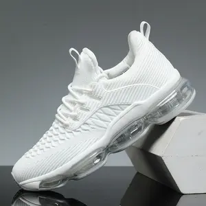 Mens Air Cushion Running Shoes Lightweight Breathable for Treadmill Wear,Casual Mesh Walking Fashion Sneakers for Daily Wear,Tennis Breathable Sport Gym Fitness Cross Trainers