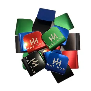 BLANK!! LASER ENGRAVABLE Brim clips (10 Pack)