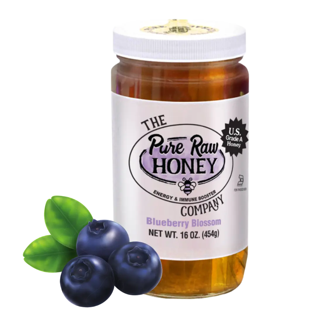 Blueberry Blossom Honey Unfiltered 16oz