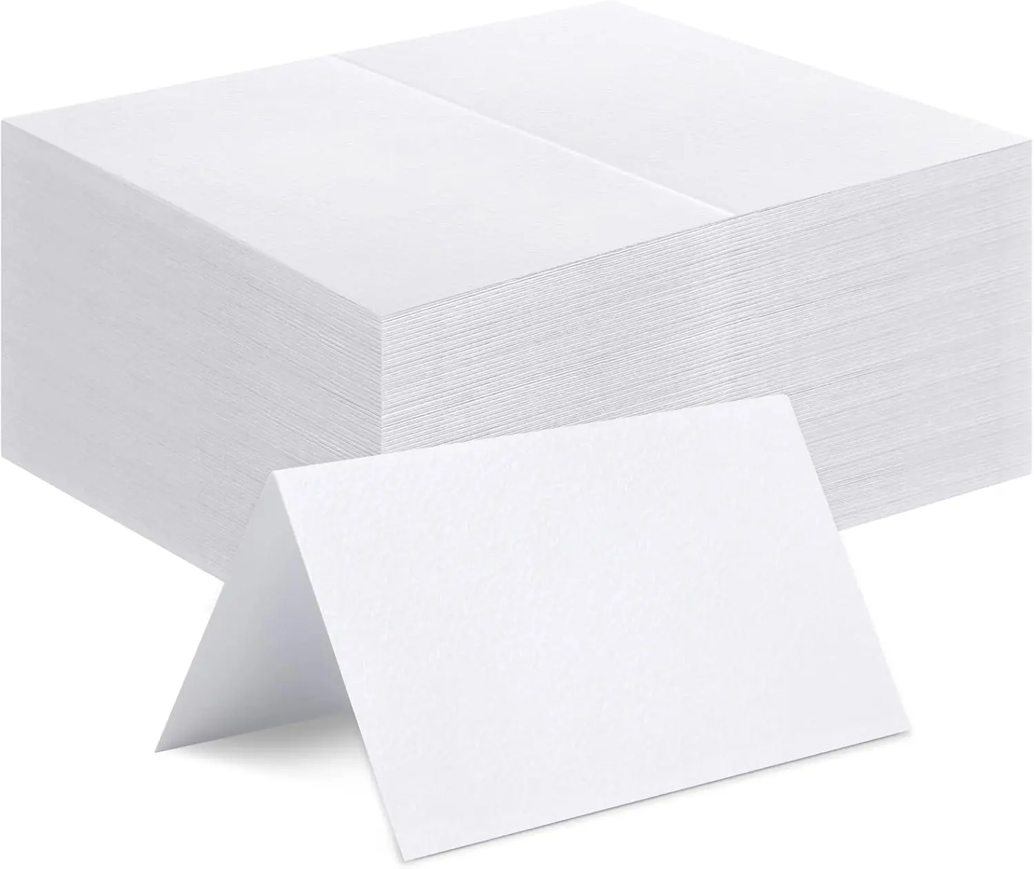 120 Pcs Place Cards, 2x3.5in Blank Fillable Banquet Seat Card for Table Setting, Escort Card, Wedding Place Cards for Wedding, Table, Dinner Parties