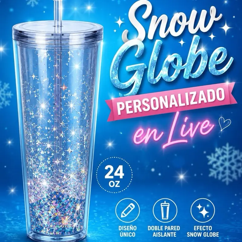 24 oz Personalized Tumbler – Customized Live