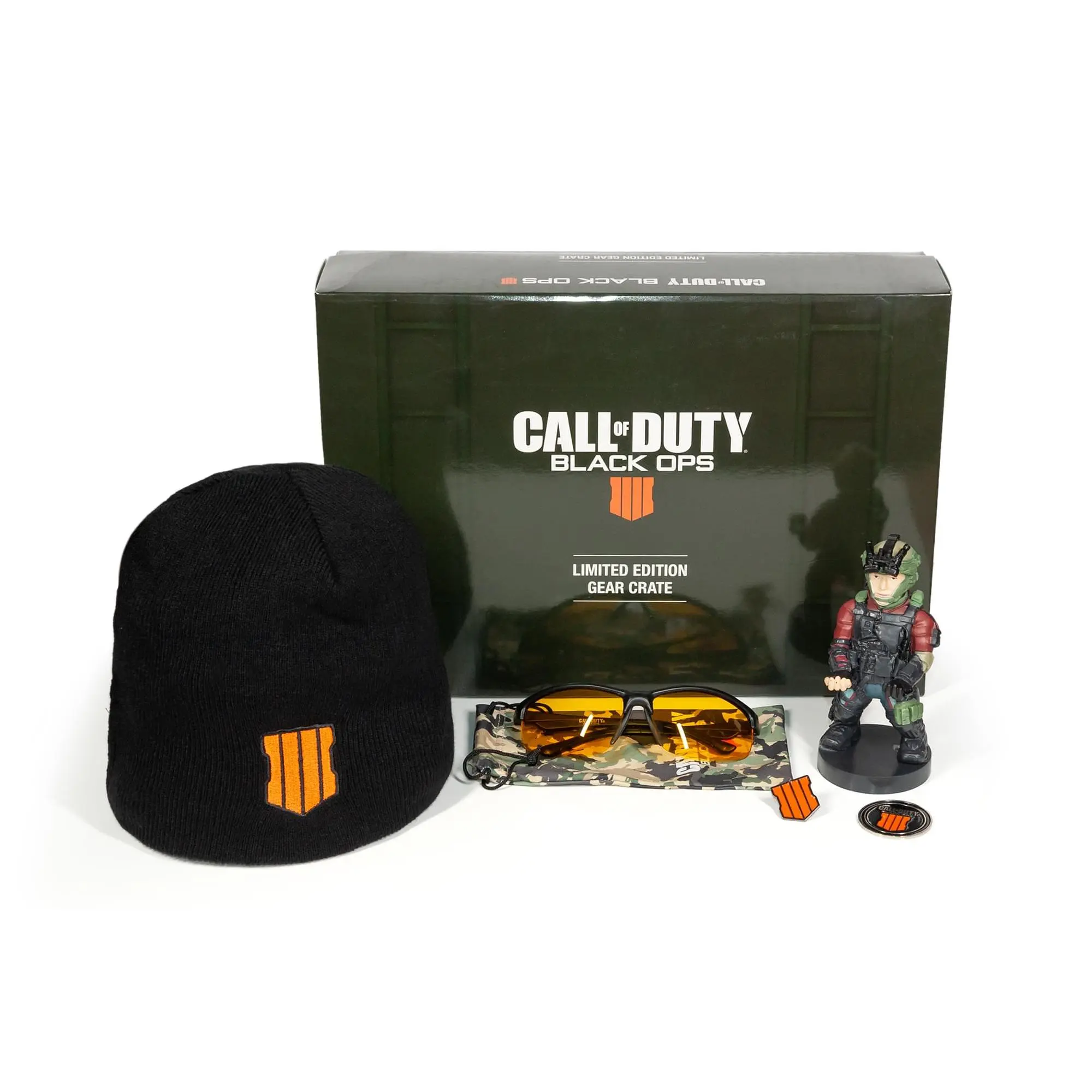 Call Of Duty: Black Ops 4 Gear Crate - Limited Edition Collectible Package for COD Fans