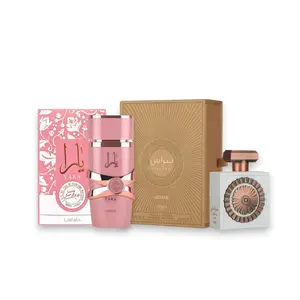 Lattafa Perfumes | Yara Elixir + Nebras Elixir | Eau De Parfum | Unisex Fragrance | 100 ML | Strawberry s'mores - Black currant & Vanilla Notes