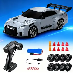 1:24 Scale RC Remote Controlled Car Drift Racing Vehicle, High-Speed Simulation, Rechargeable Battery Included, Perfect Gift for Kids & Adults