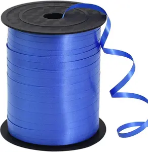 500 Yards Curling Ribbon-Balloon Ribbon-Balloon String for Art&Craft Decor,Gift Wrapping,Ribbons and Bows for Christmas New Year Birthday Gifts (Blue)