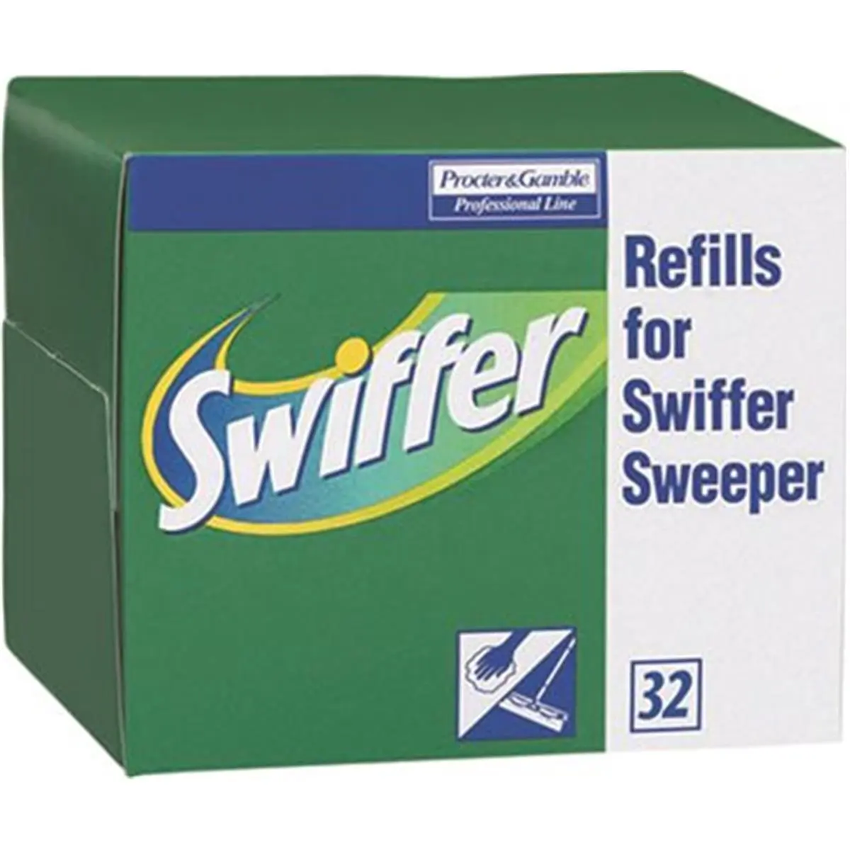 SWIFFER Interline 10-in. Regular Disposable Microfiber Wiping Cloths, Soft Dry Wipes for Hand Cleaning, White, Wiping Cloth