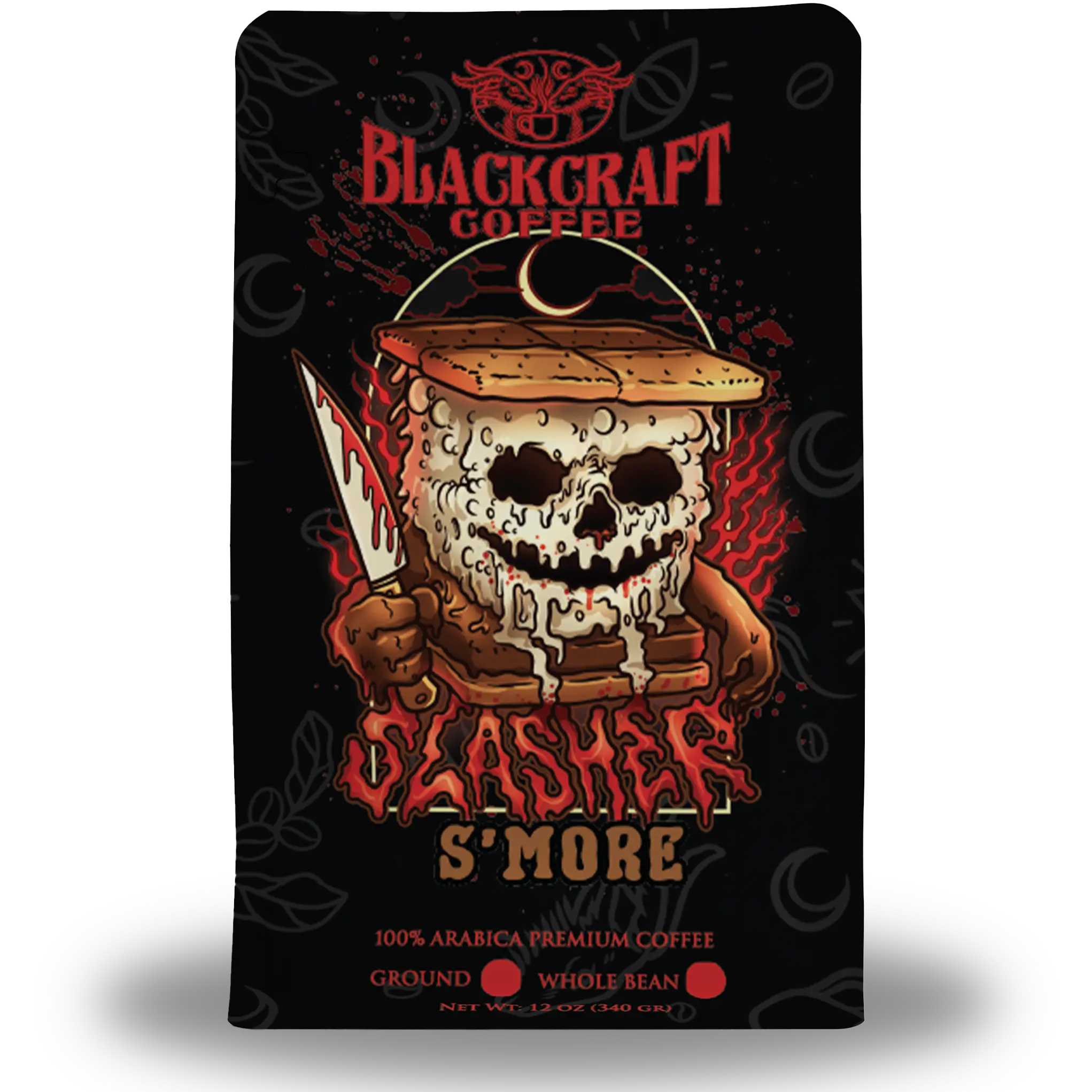 100% Arabica Latin American Roast Coffee Beverage - 12 oz, Blends Rich Chocolate, Toasted Marshmallow, Hint of Graham Cracker for Nostalgic S’mores Taste, Natural and Artificial Flavors