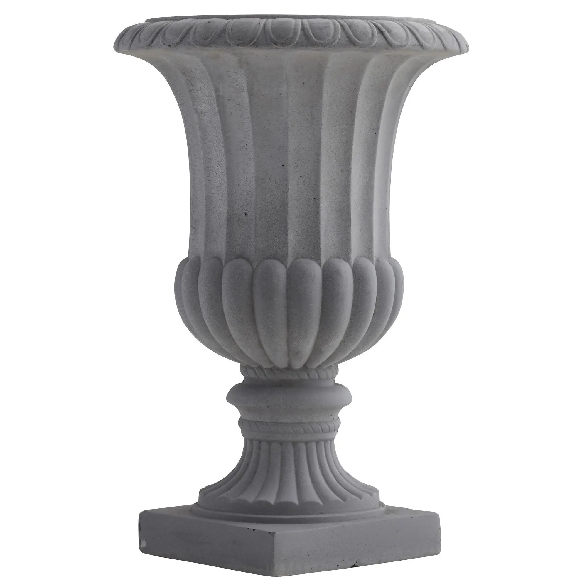 16.5 in Ceramic Garden Planter - Large Urns for Home Decor Pots, Floral Decor, Indoor-Outdoor High Garden Supplies for Home Improvement, Flower Pot Urns