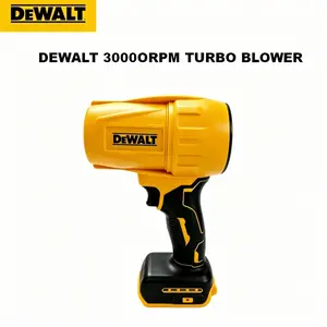 DEWALT 20V Cordless Turbo Air Blower With 30000RPM High Speed Operation Portable Electric Dust Cleaning Tool Adopts Stable Airflow Structure Suitable For Garden Leaf Clearing Courtyard Tidying And Outdoor Ground Cleaning Work