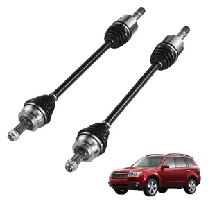 VEVOR CV Axle Shaft Assembly, 2 Pieces Front Left & Right (Driver and Passenger Side), Automotive Replacement CV Joint Axles Pair Compatible with 2009-2013 Forester, Alloy Steel & Carbon Steel