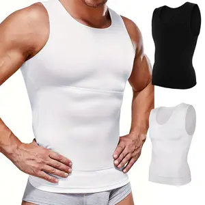 Mens  Compression Shirt,  Undershirt Shirts for Men Body Shaper Shapewear Tummy Control ,Body Shaper Menswear Slim Fit