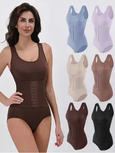Women's Shapewear Set, Waist Cinching & Butt Lifting, Tight-Fitting Body Sculpting Suit, Plus Size Belly Control Bodysuit Underwear