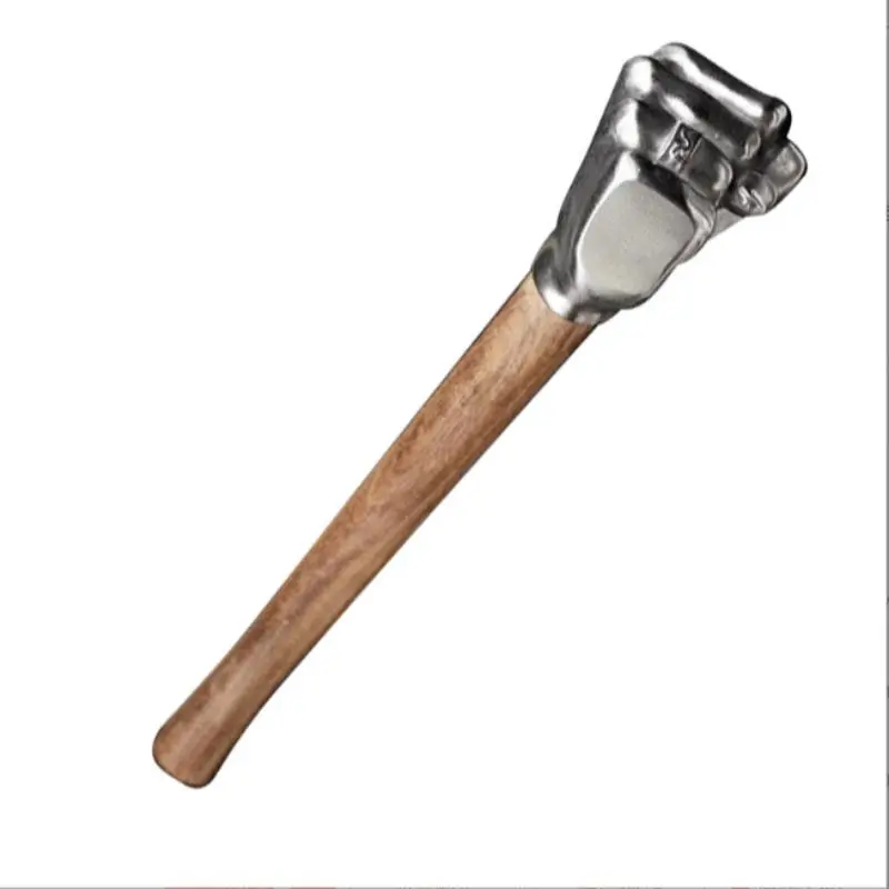 Professional Forged Heavy-Duty Hammer Hand Tool - Impact-Resistant Solid Stainless Steel Head, Non-Slip Grip for Safety, Control in Construction, Concrete, DIY Projects, Forging, Nail-Driving