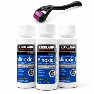 Kirkland Minoxidil 5% for Men & Women Daily Scalp Care Liquid for Thinning & Uneven Hair 3-Month Supply | Nourishes Hair Roots, Boosts Fullness & Promotes Natural Healthy Hair, Skin Specialist Approved