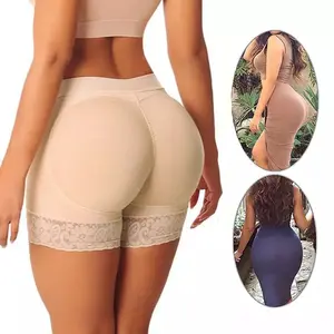 Butt-Lift Underwear Women's Bottoming Hip-Lifting Hip-Lifting Fake Ass Panties Body Shaping Boxer Belly Contracting Pant Belt Pad