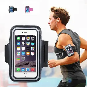 Out-Phone Arm Bag, Outdoor Sports & Training Accessory, Touch Screen Jogging/Fitness Equipment, Fits 4-6 Inch Phones