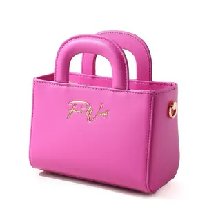 Zahri Bag - Matte - Mini Bag with Top Handle, Zipped Closure, Removable & Adjustable Crossbody Strap, Simple Posh Modern Design