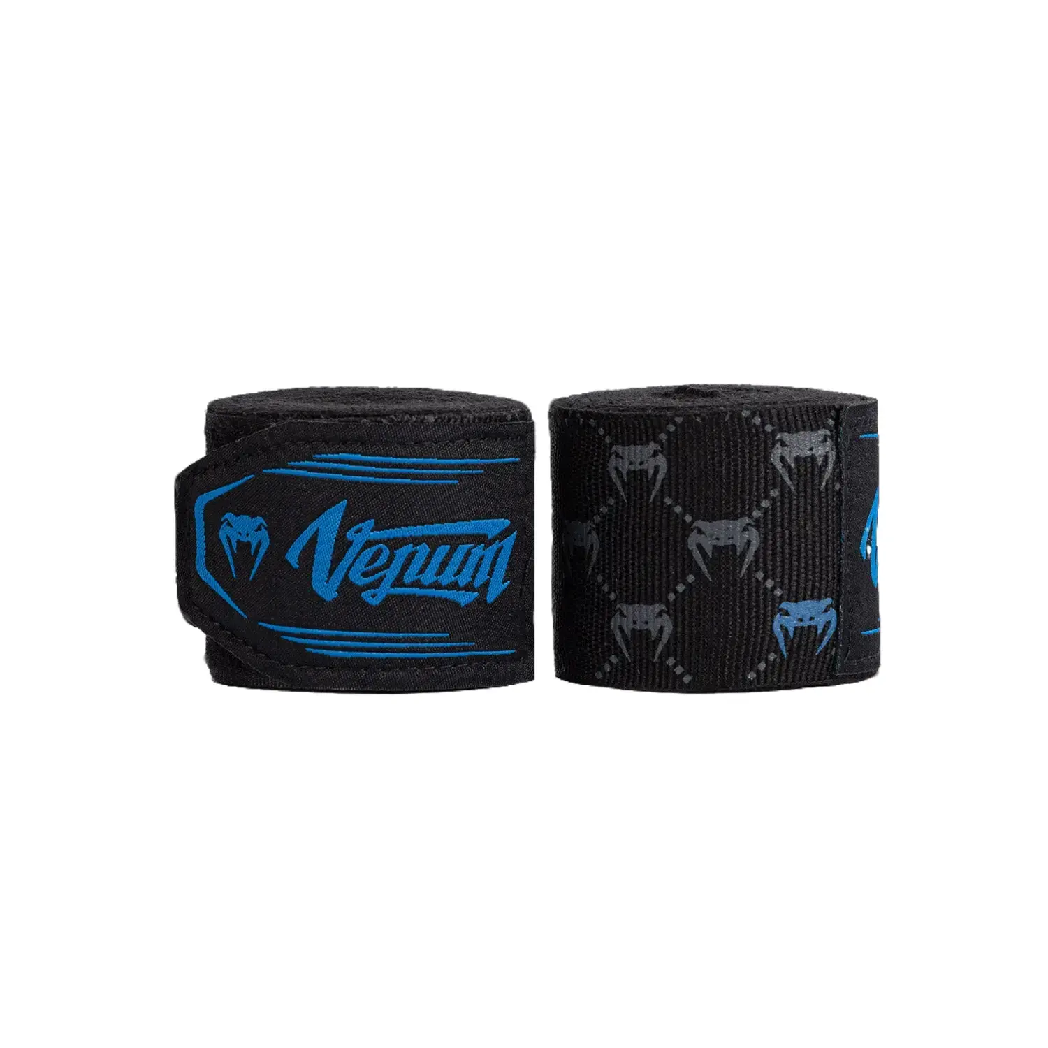 Venum Advanced Monogram Hand Wraps, Elasticated Cotton Secure Wrap for MMA Boxing & Combat Sports, Wrist Accessory with Sublimated Logo, Gym Sports Accessories, Unisex, Hook-And-Loop Closure