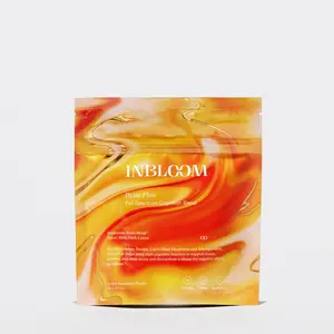 INBLOOM Kate Hudson Brain Flow – Vegan, All-Natural Daily Drink Mix for Enhanced Cognitive Function with Ashwaganda and Lions Mane Supplement - Rich Chocolate Flavor - 14 servings, 2.9 oz (Pack of 1)