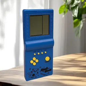 Handheld Russian Block Game Electronic Toy, Stress Relief Handheld Game Machine, Handheld Game Console, Clear Screen, Retro Stacking Game, Christmas Gift, Game Night Gadget, Handheld Games Console, Handheld Gaming Console
