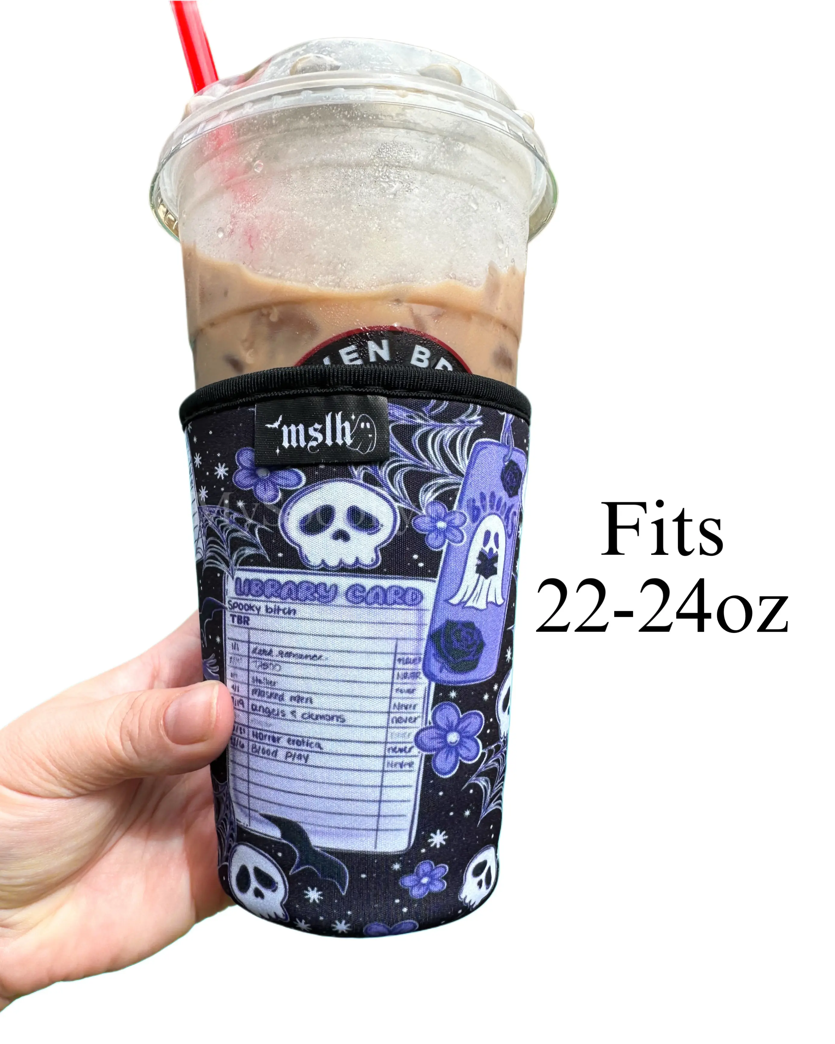 Bookish Coffee Cup Sleeve for 22-24oz Drinkware Bookish Coffee Cup Sleeve for 22-24oz Drinkware