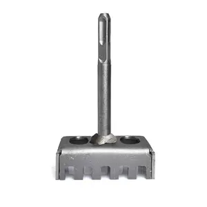 Wall Hole Sawing Fast Square Hole Cutter/Slotting Machine for Electrical & Plumbing Installation — For Wall & Floor Use, Dual-Slot Electric Tool hammer concrete drill bit