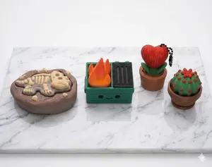 Clicker Keychains- 🌵Nature & Fun 🔥