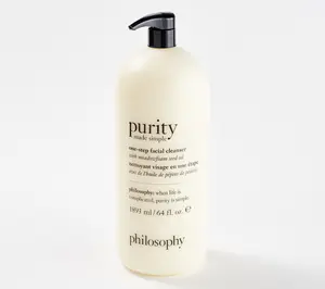 philosophy mega-size 64oz purity made simple 1 step facial cleanser Cleansing Oil Moisture