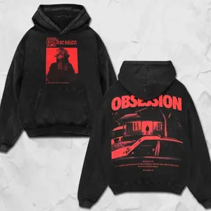 Obsession 2026 Horror Movie Washed Hoodie, ship fast , Horror Graphic Washed Tee, Dark Aesthetic Pullover, Thriller Movie Hoodie, Ships Fast F8Q