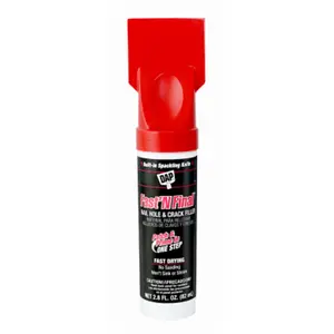 DAP Fast-N-Final Lightweight Spackling, 2.8oz Quick Dry Adhesive Wall Hole Putty, 1-Step Interior/Exterior Drywall Patch Fix for Car Paint Care Maintenance