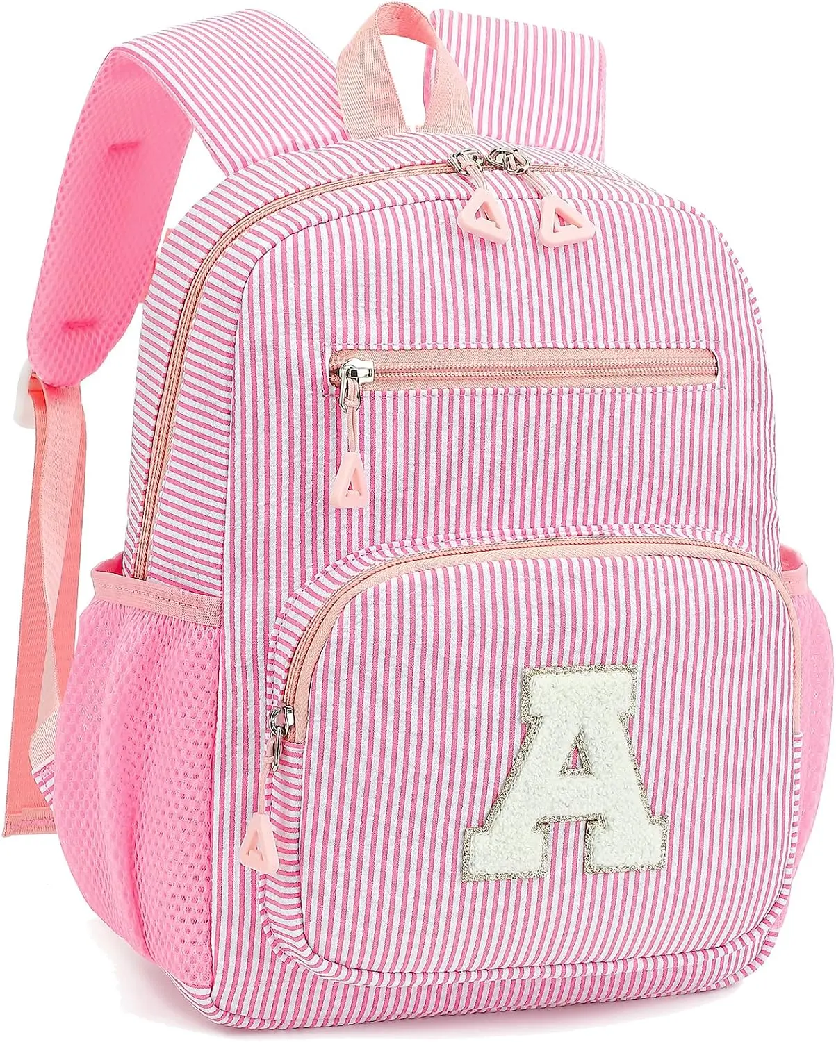 Mini Toddler Backpack for Girls 2-4, Cute Personalized Preschool Kindergarten Backpack for Kids Birthday Gifts (Pink A)