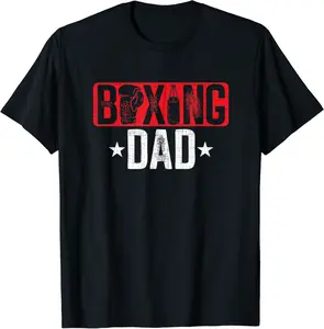 Boxing Dad Boxing Lover Boxer Trainer Coach T-Shirt - Emilyschwe Shop 84B09YVWZBCB