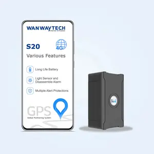 4G LTE GPS Tracker for Vehicles| Rechargeable Anti-Theft Device for Car Truck SUV| Universal IoT SIM Card Support Real Time Tracking