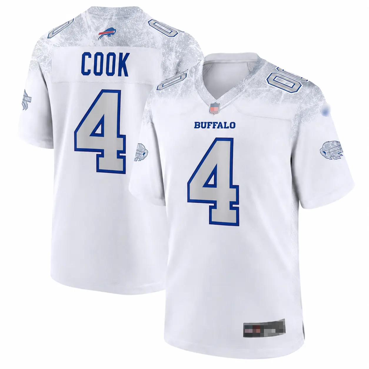 Men's Buffalo Pro Football Fan Apparel - Cook #4 & Any Name Custom Game Day Jersey - US Stock