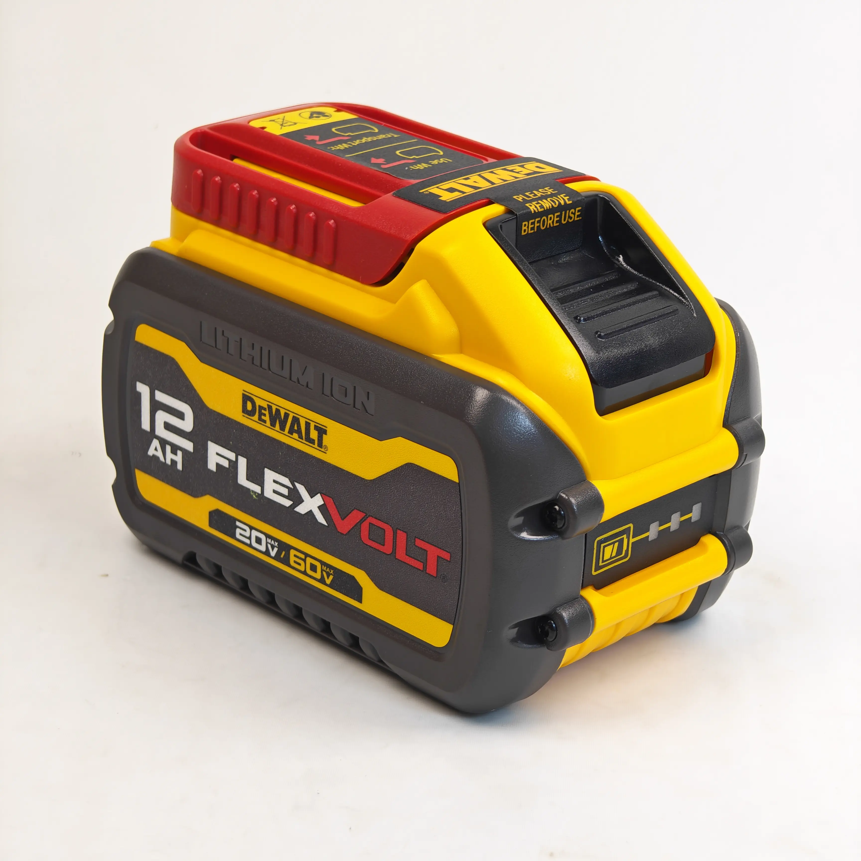 DEWALT DCB612 FlexVolt Dual Voltage Lithium-Ion Batteries - 12.0Ah Pack, Compatible with All 20V & 60V Cordless Power Tools, Delivers All-Day Runtime Lithium Battery Replacement Flexvolt Lithium Ion