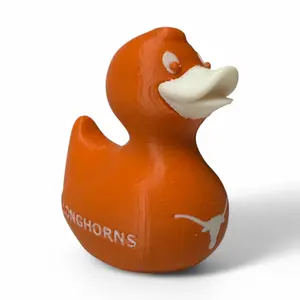 Texas Longhorn Duck – Hook ’Em Longhorns Tailgate Gift - Burnt Orange